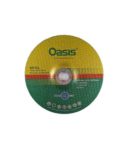 سنگ فیبری برش آهن اوسیس سایز 3×180 (10 عددی)