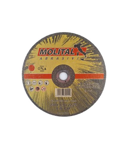 سنگ فیبری مولیتال استیل بر فرز 1/9×230