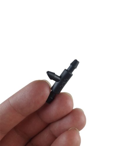 سه راهی لوله ماکارانی 6mm (10 عددی)