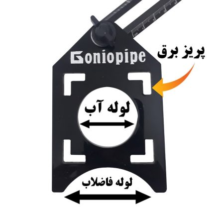 شابلون لوله گونیوپایپ دو هد